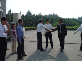 省領(lǐng)導(dǎo)、市領(lǐng)導(dǎo)來我司進行視察、指導(dǎo)
